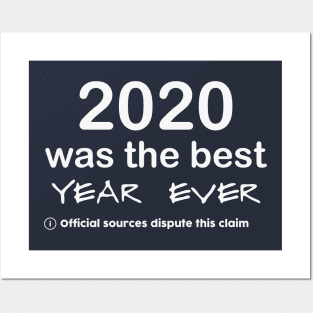 2020 Claim Is Disputed Year | Review 2020 Sucks | Fun Funny 2021 Posters and Art